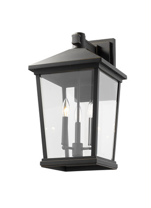 Beacon Three Light Outdoor Wall Light (568XL-ORB)