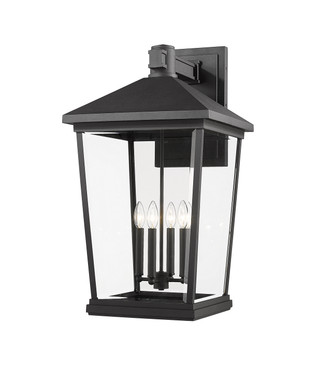 Z-Lite - 568XXL-BK - Four Light Outdoor Wall Light - Beacon - Black