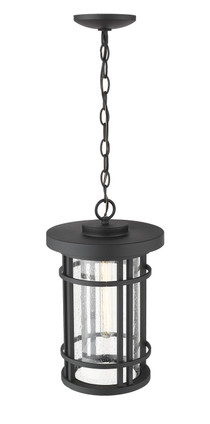 Jordan One Light Outdoor Chain Mount Ceiling Fixture (570CHB-BK)