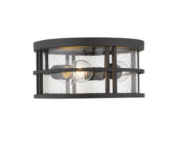Jordan Three Light Outdoor Flush Mount (570F-BK)