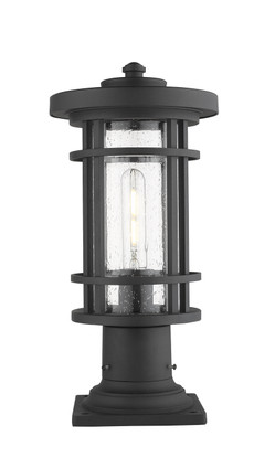 Z-Lite - 570PHM-533PM-BK - One Light Outdoor Pier Mounted Fixture - Jordan - Black