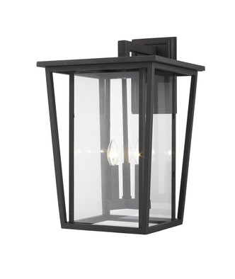 Z-Lite - 571XL-ORB - Three Light Outdoor Wall Light - Seoul - Oil Rubbed Bronze