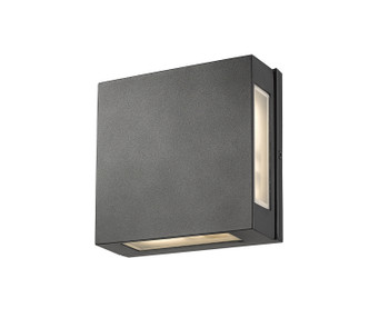 Quadrate LED Outdoor Wall Mount (572S-BK-LED)