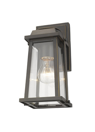Millworks One Light Outdoor Wall Light (574S-ORB)