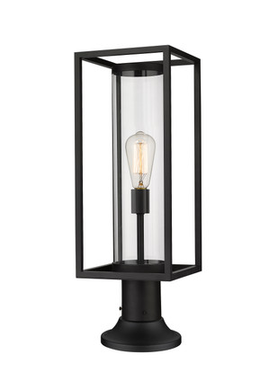 Z-Lite - 584PHMR-553PM-BK - One Light Outdoor Pier Mounted Fixture - Dunbroch - Black