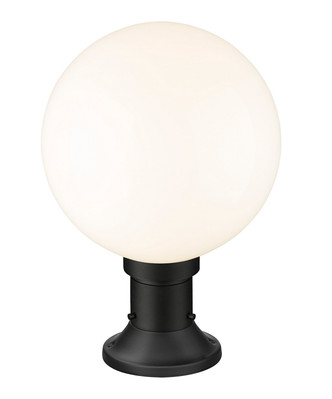 Laurent One Light Outdoor Pier Mounted Fixture (597PHB-553PM-BK) Laurent One Light Outdoor Pier Mounted Fixture (597PHB-553PM-BK)