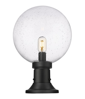 Laurent One Light Outdoor Pier Mounted Fixture (599PHB-553PM-BK)