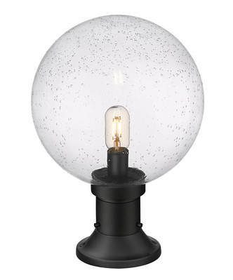 Laurent One Light Outdoor Pier Mounted Fixture (599PHB-553PM-BK)