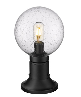 Laurent One Light Outdoor Pier Mounted Fixture (599PHM-553PM-BK)