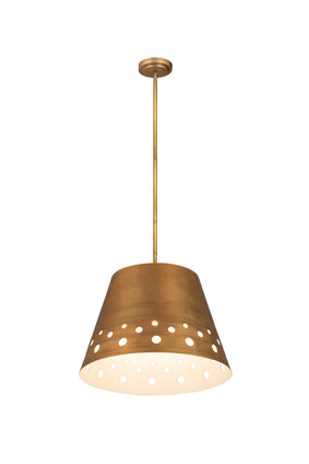 Katie One Light Chandelier (6014-18RB) Katie One Light Chandelier (6014-18RB)