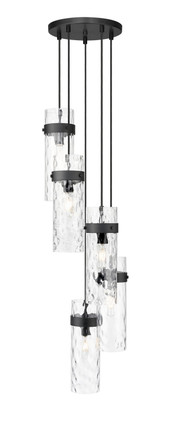 Fontaine Five Light Chandelier (7002P5-5R-MB) Fontaine Five Light Chandelier (7002P5-5R-MB)