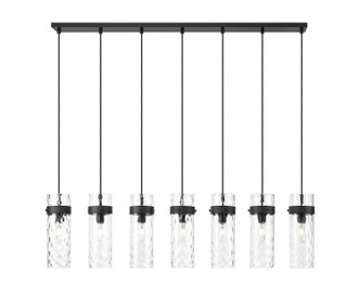 Fontaine Seven Light Linear Chandelier (7002P5-7L-MB) Fontaine Seven Light Linear Chandelier (7002P5-7L-MB)