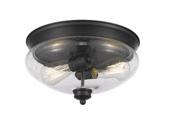 Amon Two Light Flush Mount (722F2-MB)