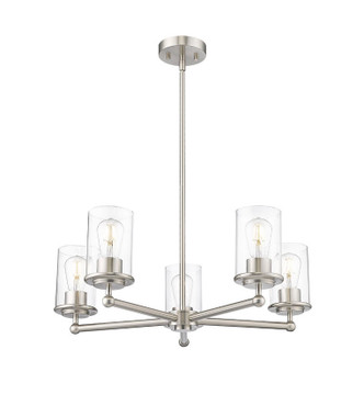 Thayer Five Light Chandelier (742-5BN)