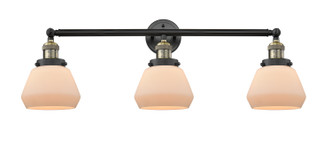 manufacturer_finish:Black Antique Brass|manufacturer_glass:Cased Matte White Fulton|light_output:220.00lm|color_temperature:2200K|cri:99