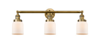 manufacturer_finish:Brushed Brass|manufacturer_glass:Cased Matte White Small Bell|light_output:220.00lm|color_temperature:2200K|cri:99