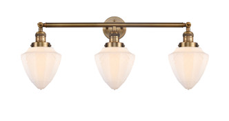 manufacturer_finish:Brushed Brass|manufacturer_glass:Cased Matte White Small Bullet|light_output:220.00lm|color_temperature:2200K|cri:99