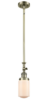Innovations - 206-AB-G311 - One Light Mini Pendant - Franklin Restoration - Antique Brass
