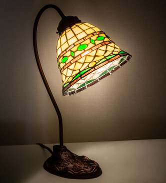 Tiffany Roman One Light Desk Lamp (247792)