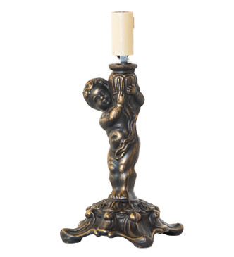 Meyda Tiffany - 249128 - One Light Mini Lamp - Cherub - Antique Copper