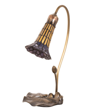 Stained Glass Pond Lily Accent Lamp (251552)