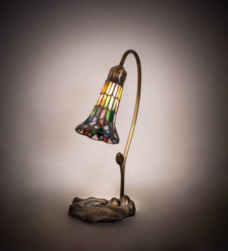 Stained Glass Pond Lily Mini Lamp (251572) Stained Glass Pond Lily Mini Lamp (251572)