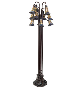 Stained Glass Pond Lily 12 Light Floor Lamp (251700) Stained Glass Pond Lily 12 Light Floor Lamp (251700)