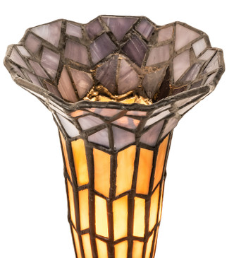 Stained Glass Pond Lily One Light Mini Lamp (251841)