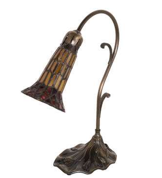 Stained Glass Pond Lily Mini Lamp (251849) Stained Glass Pond Lily Mini Lamp (251849)