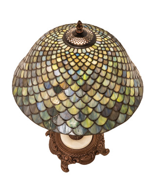 Tiffany Fishscale One Light Table Lamp (251959)