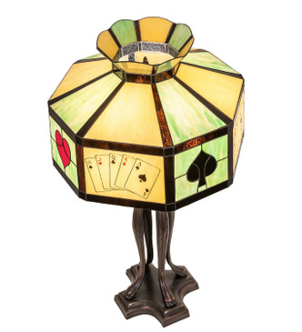 Poker Face Three Light Table Lamp (252404)