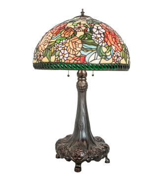 Romance Rose Three Light Table Lamp (252829)