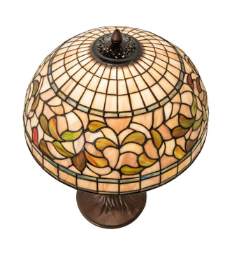 Tiffany Turning Leaf One Light Table Lamp (253821)
