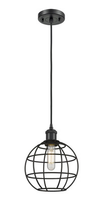 Innovations - 516-1P-BK-CE-8-BK - LED Pendant - Ballston - Matte Black