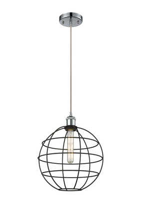 Innovations - 516-1P-PC-CE-12-BK - LED Pendant - Ballston - Polished Chrome