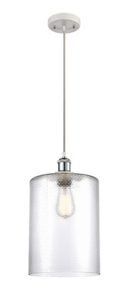 Innovations - 516-1P-WPC-G112-L - One Light Mini Pendant - Ballston - White Polished Chrome
