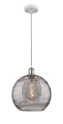 Innovations - 516-1P-WPC-G1213-12SM - One Light Mini Pendant - Ballston - White Polished Chrome
