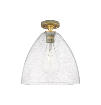 Innovations - 434-1F-BB-GBD-124 - One Light Flush Mount - Downtown Urban - Brushed Brass