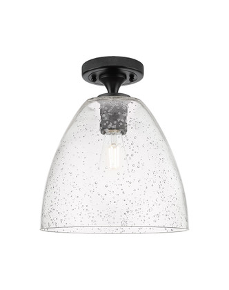 Innovations - 434-1F-BK-GBD-94 - One Light Flush Mount - Downtown Urban - Matte Black