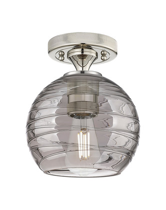 Innovations - 434-1F-PN-G1213-6SM - One Light Flush Mount - Downtown Urban - Polished Nickel
