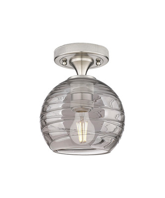 Innovations - 434-1F-SN-G1213-6SM - One Light Flush Mount - Downtown Urban - Satin Nickel