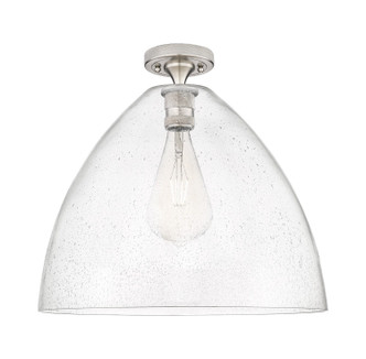 Innovations - 434-1F-SN-GBD-164 - One Light Flush Mount - Downtown Urban - Satin Nickel