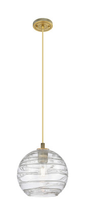 Innovations - 434-1P-BB-G1213-10CL - One Light Pendant - Downtown Urban - Brushed Brass
