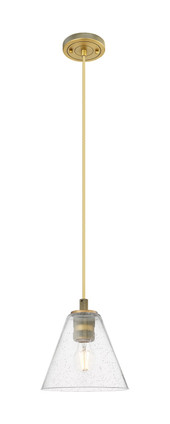 Innovations - 434-1P-BB-GBC-84 - One Light Pendant - Downtown Urban - Brushed Brass