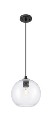 Innovations - 434-1P-BK-G122-10 - One Light Pendant - Downtown Urban - Matte Black