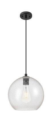 Innovations - 434-1P-BK-G124-12 - One Light Pendant - Downtown Urban - Matte Black