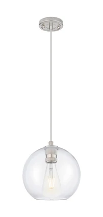 Innovations - 434-1P-SN-G122-10 - One Light Pendant - Downtown Urban - Satin Nickel