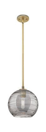 Innovations - 434-1S-BB-G1213-10SM - One Light Pendant - Downtown Urban - Brushed Brass