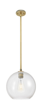 Innovations - 434-1S-BB-G122-12 - One Light Pendant - Downtown Urban - Brushed Brass