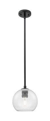 Innovations - 434-1S-BK-G122-8 - One Light Pendant - Downtown Urban - Matte Black